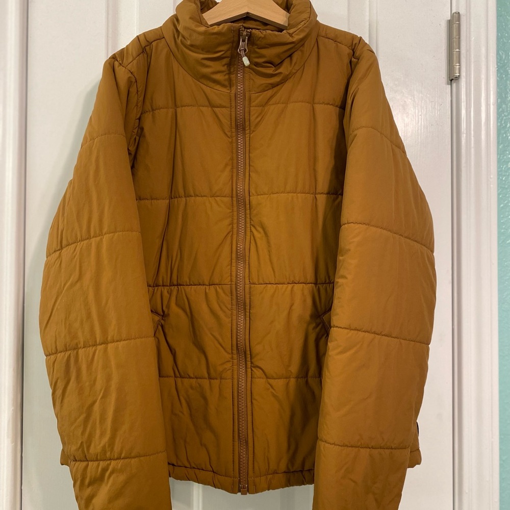 REI Women's Puffer Jacket - Brown/Burnt Orange